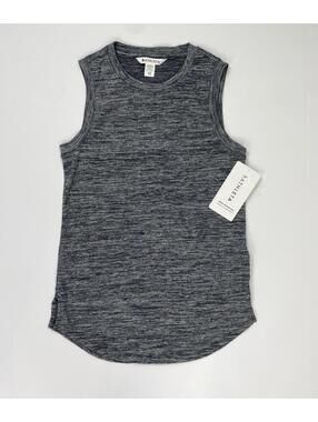 NWT Athleta Women's Breezy Tank Top Flint Heather XXS